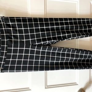 Black and white leggings, size small, brand Hur